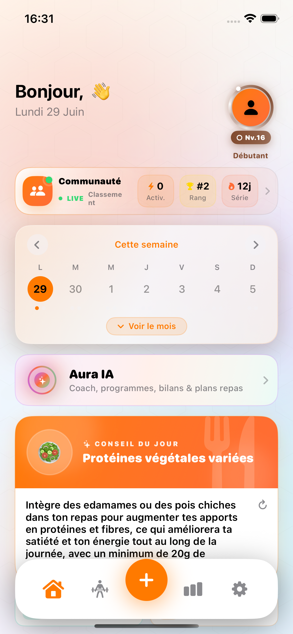 Mode clair